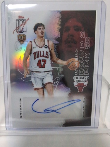 2025 Topps Signature Lachlan Olbrich Base (RAW)