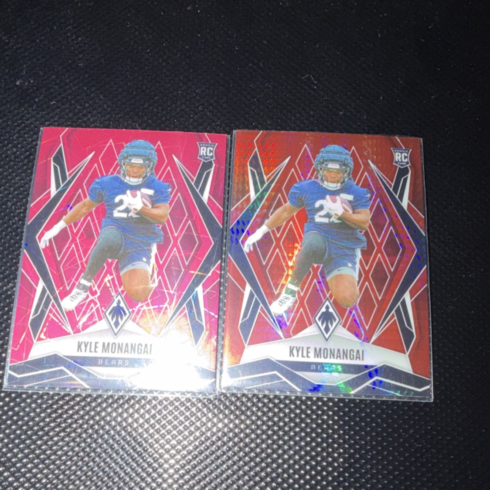 2025 Panini Phoenix - Rookies Kyle Monangai #249 Red /99 (RC)