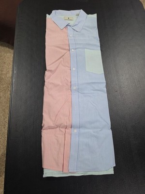 Southern Pines XXL Blue Red And Green Dress Shirt
