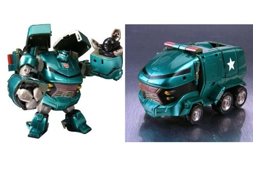 Japanese Transformers Animated - TA03 Ironhide / Bulkhead - Image 2 of 4