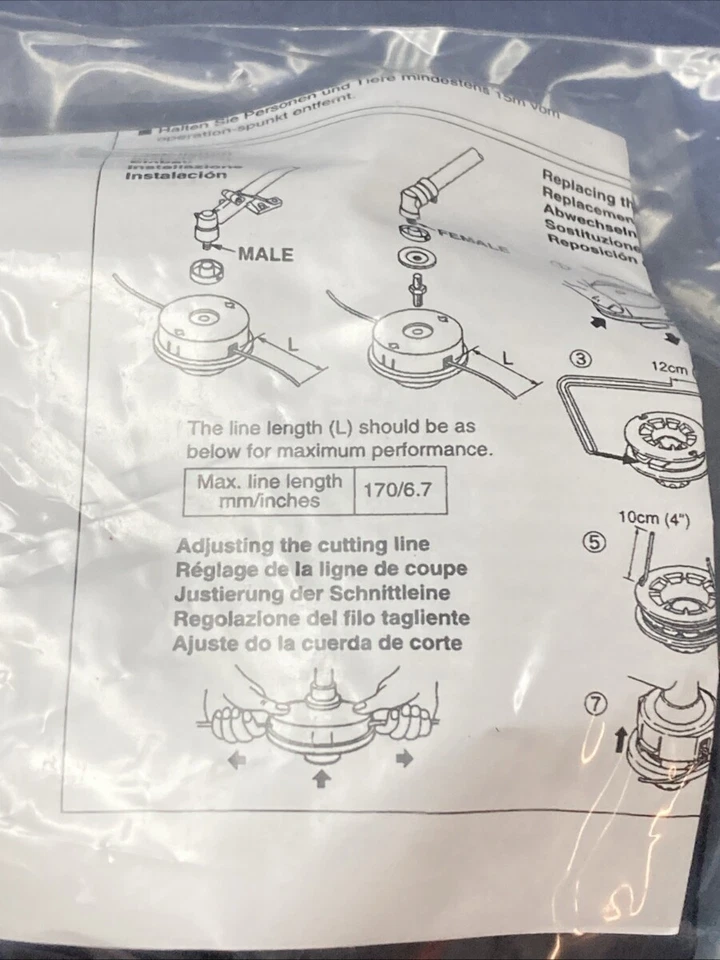 New Genuine REDMAX 51101601 Trimmer Head Assembly - Image 2 of 3