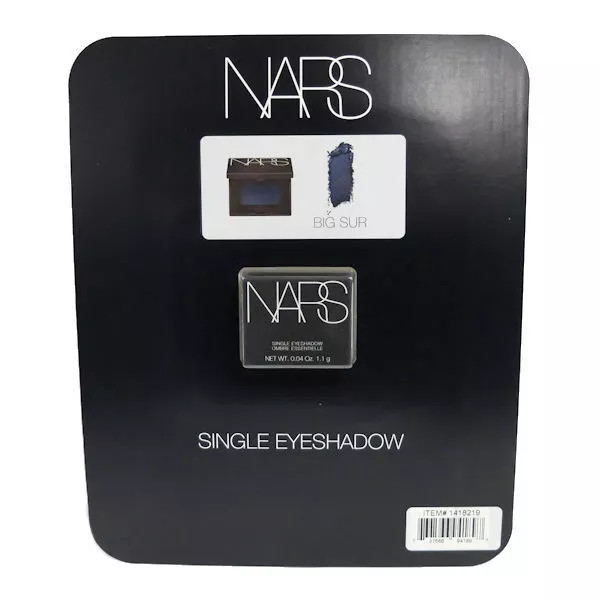 Одиночные тени для век Nars в Биг-Суре (мерцающий глубокий индиго)