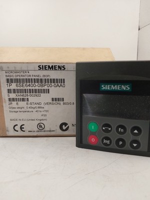 Siemens Micromaster 6SE6400-0BP00-0AA0 neu