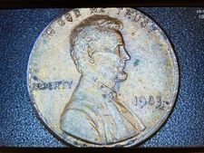1983 Double Die Lincoln Penny No Mint With Die Error All Over Front And Back 