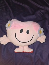 Mr Men Little Miss Memes Hugs Plush Stuffed Animal 7" Toy Doll Sanrio 2023 Heart