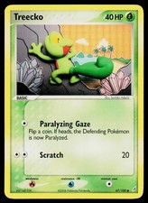 Treecko Crystal Guardians 67/100 Common Pokemon Card
