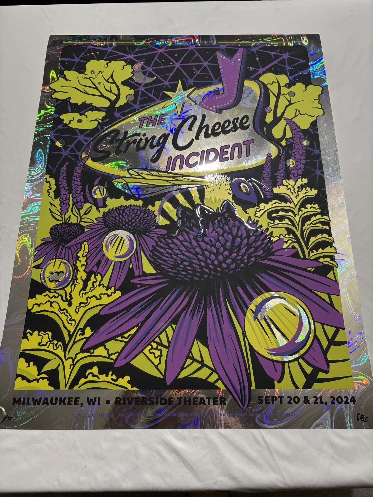 Riverside Theater 11/20/2024 Conscience Alliance Foil