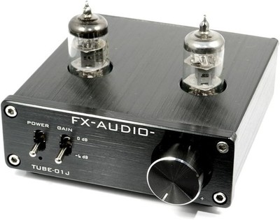 FX-AUDIO- [Black] Vacuum Tube Preamplifier (Line Amp) NFJ Original Model TUBE-01