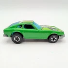 Hot Wheels Z Whiz Datsun Green Diecast Car 1976 Hong Kong Vintage Toy