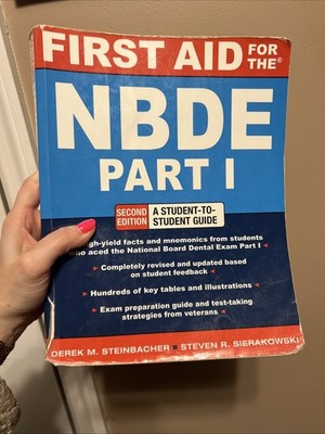 FIRST AID FOR THE NBDE PART 1 2/E (First Aid Series) Steinbacher, Derek