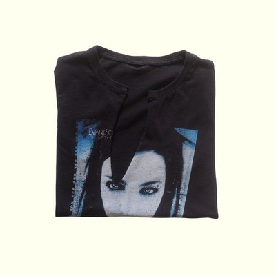 EVANESCENCE FALLEN VTG Y2K 90s RETRO ROCK MUSIC ALBUM TOUR GRAPHIC T SHIRT SZ S