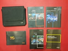 2008-2013 Mini One Cooper Owners Manual Handbook Audio Book Wallet 2007