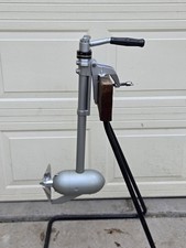 Antique 1937-38 Bendix Eclipse Electric Outboard Boat Motor Previous Restoration Antique 1937-38 Bendix Eclipse Electric Outboard Boat Motor Previous Restoration