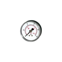 Riegler Standardmano »Pressure Line« G 1/4 Hinten 0-16,0 Bar/230 Psi Ã˜63