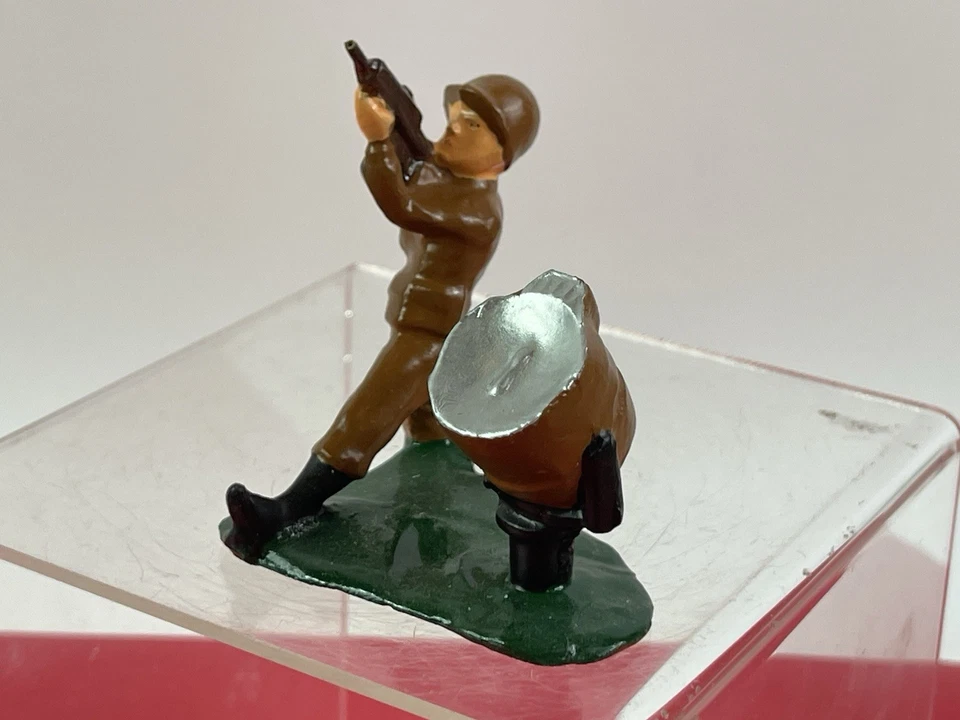 Cobertizo de metal Like Nate's Garage Bruce Hebron Primera Guerra Mundial Ejército de Estados Unidos reflector personalizado con MG Foto 3 de 4