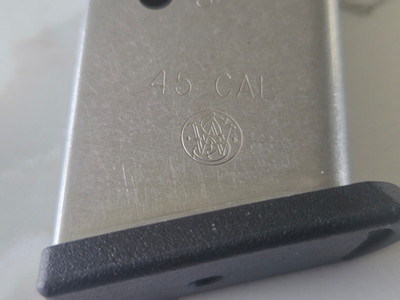SMITH & WESSON MAGAZINE 45ACP 8 Round Stainless for 4506 4526 4546