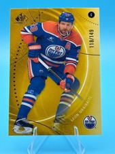 Upper Deck SP Game Used Leon Draisaitl #95 Gold 118/149 Edmonton Oilers NHL