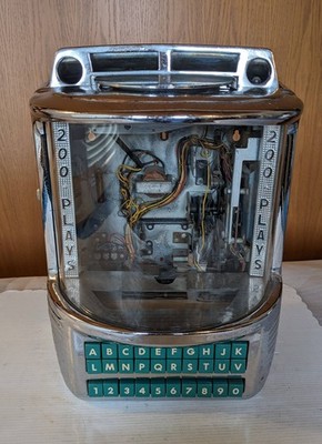 Wurlitzer 5210 Wallbox Serial No 278598 for Parts or Restoration