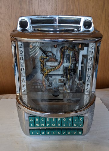 Wurlitzer 5210 Wallbox Serial No 278598 for Parts or Restoration