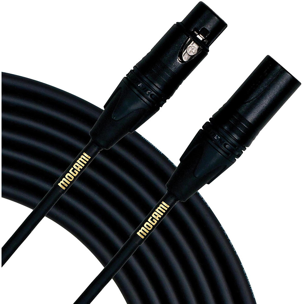 Mogami Gold Stage Mic Cable with Neutrik XLR Connectors 50 ft 31390₽