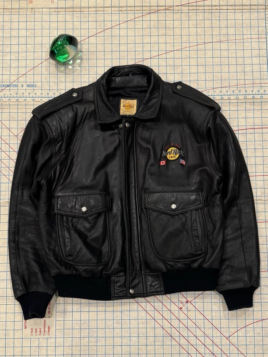 Hard Rock Cafe Leather Outer Shell Coats, Jackets & Vests