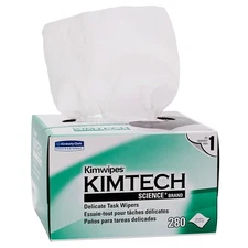 Kimtech Kim Wipes Disposable Task Wipes Lint Guard 4-2/5 x 8-2/5" 34120 281 Ct