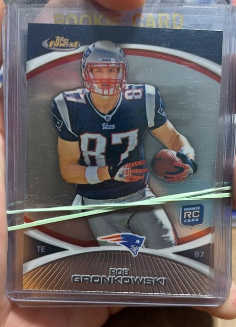 2010 Topps Finest - Rob Gronkowski #42 (RC)