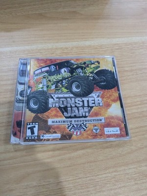 N1 Monster Jam Maximum Destruction CD-ROM PC Ubisoft 2002 Complete Jewel Case