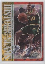 2019-20 Contenders Optic Historic Slams Red Cracked Ice Prizm Shawn Kemp #9 0ak2