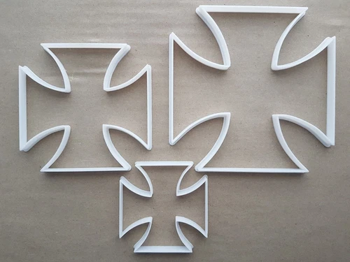 Pattee Cross Christian Religion Shape Cookie Cutter Dough Biscuit Fondant Sharp