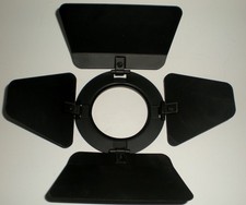 LIGHTING THEATER STAGE MINI-COOL LUX LC7101 BARNDOOR SET 4 LEAF VIDEO LIGHT NEW