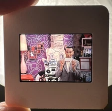 ORIGINAL Pee Wee’s Playhouse Transparency Photo Slide 80’s TV Show As Himself
