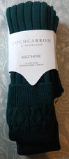 Lochcarron of Scotland Kilt Spodnie w butelkowej zieleni rozmiar Large 11-13 UK/ 12-14 USA