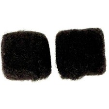 100 Afro Kinky Bulk Human Hair - DreadLocks, Loc Repair, Extensions Twist 8"