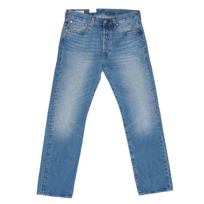 Levi's Jeans Blue Straight Leg W32 L32 Mens Denim Trousers Blue Classic