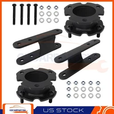 For GMC Canyon Chevy Colorado 3" Front 3" Rear Leveling Lift Kit Spring Shackles
