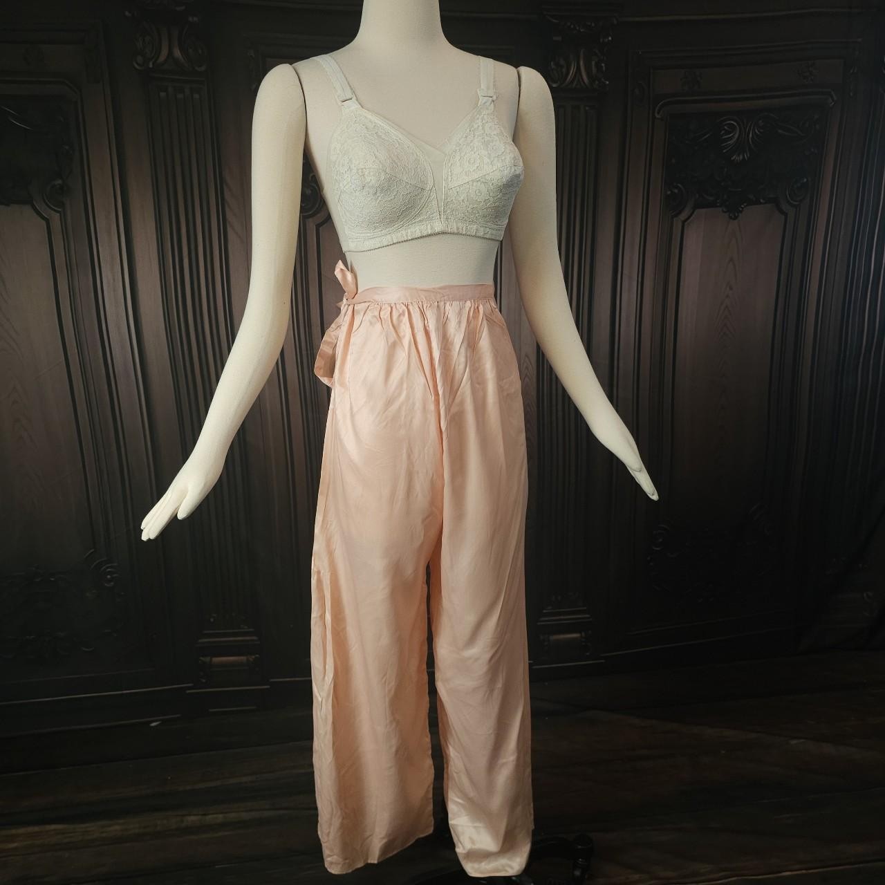 Antique Vintage 1930s 1940s Pink Lingerie Beach P… - image 7