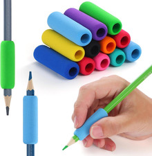 Foam Pencil Grips Bulk for Kids Handwriting, Pen Grips for Adults