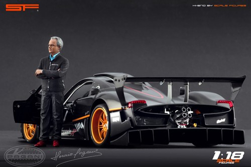 1/18 Horacio Pagani VERY RARE!!! figures for 1:18 Autoart BBR Peako Zonda Huayra - Picture 7 of 8