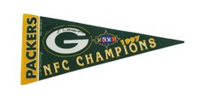 Tony Canadeo Signed Mini Pennant HOF Deceased Green Bay Packers Hall Of Fame