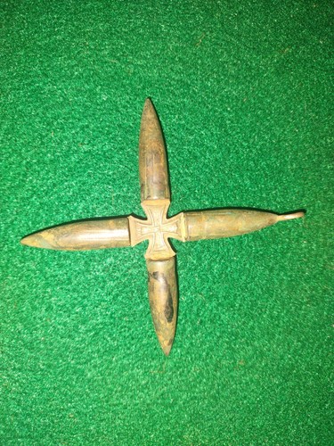 Soldiers Pendant WW2 Army Troops Trench Art VERY RARE Nice Old Central European 