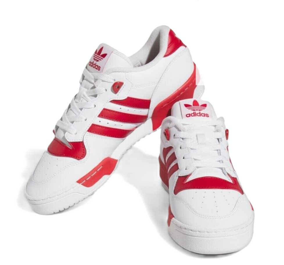 ★adidas★ Rivalry  White Red IH5505 Adidas Rivalry Low 86 White Red Casual Sneakers Shoes GZ2557