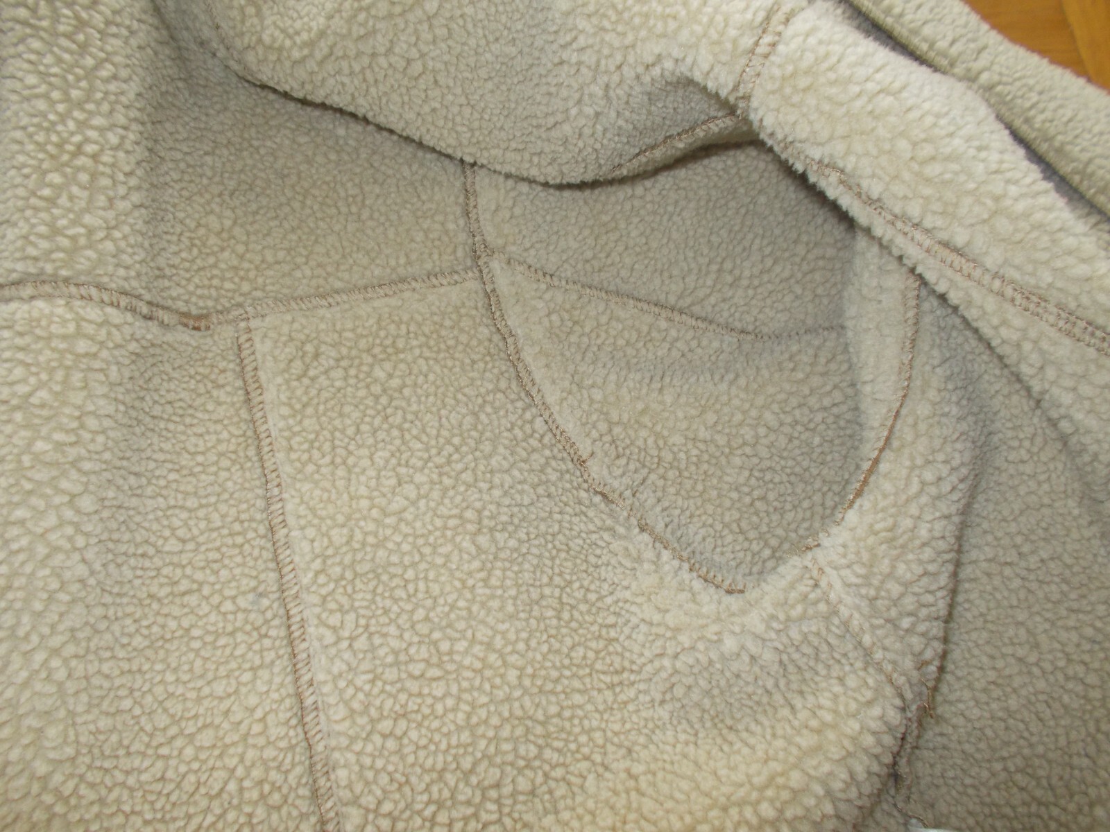 MENS XL WASHABALE FAUX SHEEPSKIN JACKET eBay