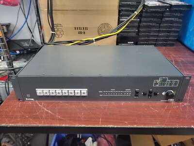 Extron IN1608 XI Scaling Presentation Switcher Powers Up Untested As-Is #73