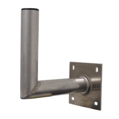 Alu Wandhalter für Satspiegel / Satschüssel SKT 600mm Wandabstand Winkel Offset