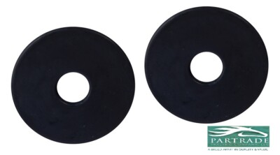 Rubber Bit Guards 3-1/2'' Diameter Black Soft Rubber by Partrade New