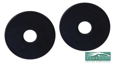 Rubber Bit Guards 3-1/2" Diameter Black Soft Rubber by Partrade New