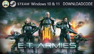 NEU PC Computer Spiel E.T. Armies für Windows 10 11 STEAM Download Code Game Key