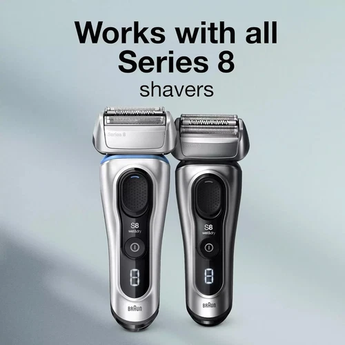 Replacement Foil & Cutter Cassette 83M for Braun Series 8 Electric Shaver Silver - Picture 5 of 5
