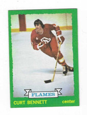 1973-74 TOPPS CURT BENNETT #152 ATLANTA FLAMES